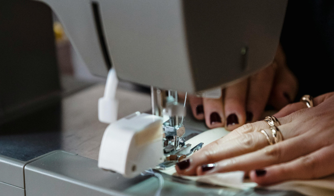 Iwoscan for fabric cutting and sewing